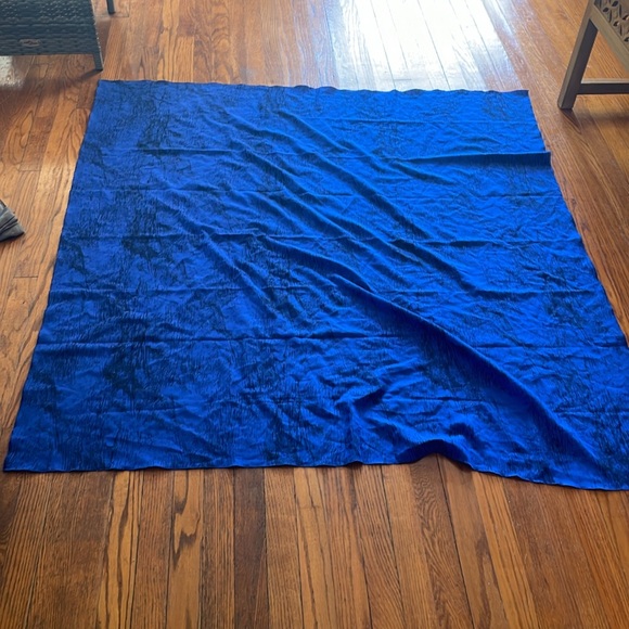 Blue & Black Scarf/Wrap - Picture 4 of 5